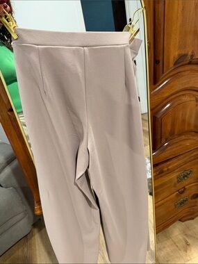 H&M | Pants & Jumpsuits | G9 Hm Wide Leg Highrise Pants In Blush Taupe ...